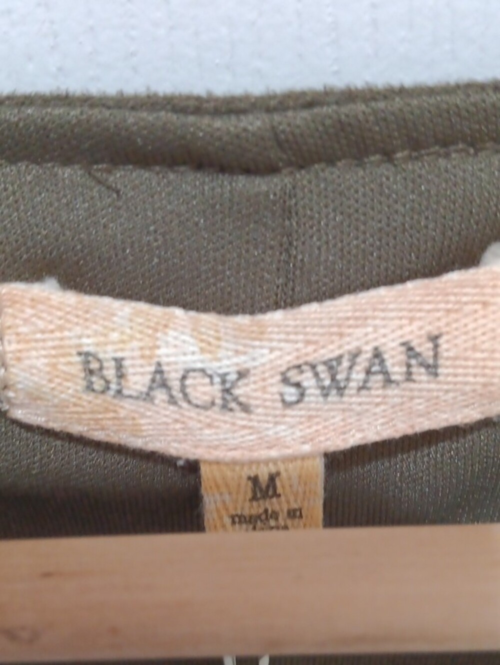 Black Swan Brown Short Sleeve Faux-Suede Dress - Picture 2 of 5